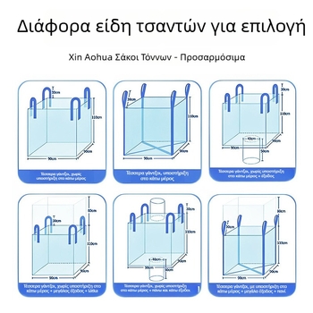 Κοντέινερ σακούλα, PP υφαντό υλικό, προσαρμοσμένη κατόπιν ζήτησης, πάχος κατόπιν ζήτησης, φόρτωση κατόπιν ζήτησης, μπορεί να μεταφέρει πλαστικό, τσιμέντο, ζωοτροφές, αδρανή.