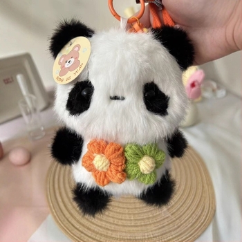 Αρκουδάκι plush – κοντή γούνα, γέμισμα PP βαμβάκι, πολυλειτουργικό κρεμαστό για τσάντα, προσαρμοσμένα δείγματα