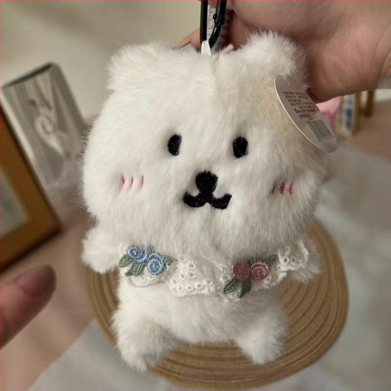 Αρκουδάκι plush – κοντή γούνα, γέμισμα PP βαμβάκι, πολυλειτουργικό κρεμαστό για τσάντα, προσαρμοσμένα δείγματα