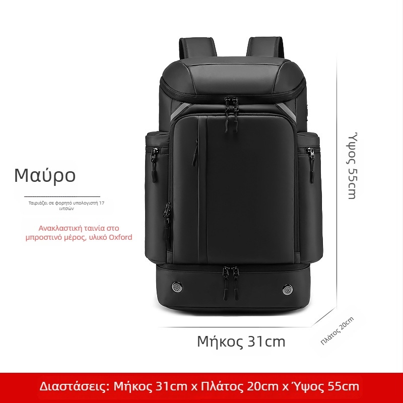 Outwalk Υπαίθριο καμουφλαρισμένο σακίδιο πλάτης για πεζοπορία με γεωμετρικό σχέδιο, ύφασμα Oxford, αντρικό στρατιωτικού στυλ σακίδιο, κωδικός 7716-1, διαπνέον και αδιάβροχο