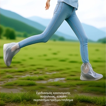 Κάλυμμα για κάλυψη παπουτσιών για πεζοπορία και ορειβασία, μιας χρήσης, αντιολισθητικά, παχέα και ανθεκτικά, προέλευση Yiwu, μάρκα Friendly, υλικό PE, απλό στυλ