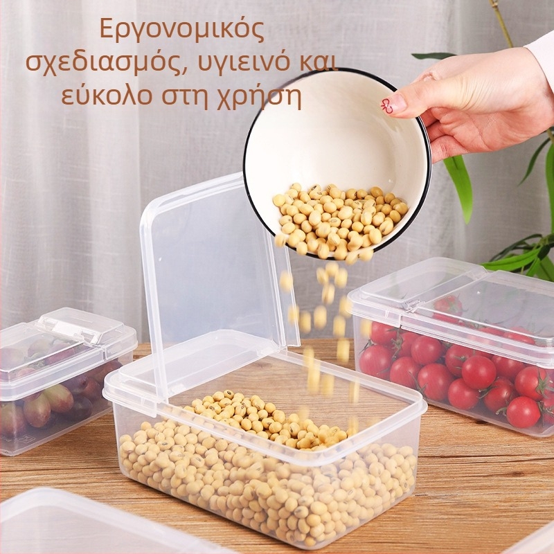 Winter Κουτί Διατήρησης Τροφίμων με Καπάκι Flip, Πλαστικό, Προέλευση Γουενζού