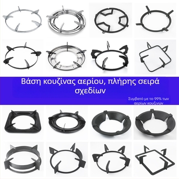 Διάταξη στήριξης φούρνου αερίου – επιτραπέζιο μονοκόμματο σχέδιο, χειροκίνητη εγκατάσταση, γενικό μοντέλο, βάρος περίπου 0,4 kg