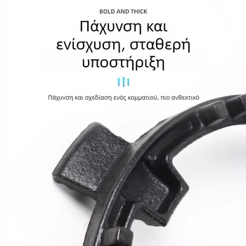 Ράφι για κατσαρόλες εστιάς αερίου, καθολικό, κατάλληλο για γάλακτοφόρες και μικρές κατσαρόλες, σχεδίαση τεσσάρων ή πέντε βραχιόνων, εγκατάσταση από κάτω, καθαρό βάρος 780 g