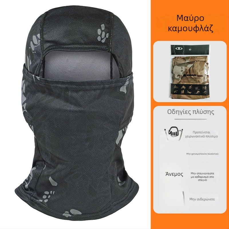 Μάσκα ποδηλασίας με αντιανεμική και προστασία από τη σκόνη, πολυλειτουργικό κασκόλ λαιμού από πολυεστέρα, κατάλληλη για άνδρες και γυναίκες