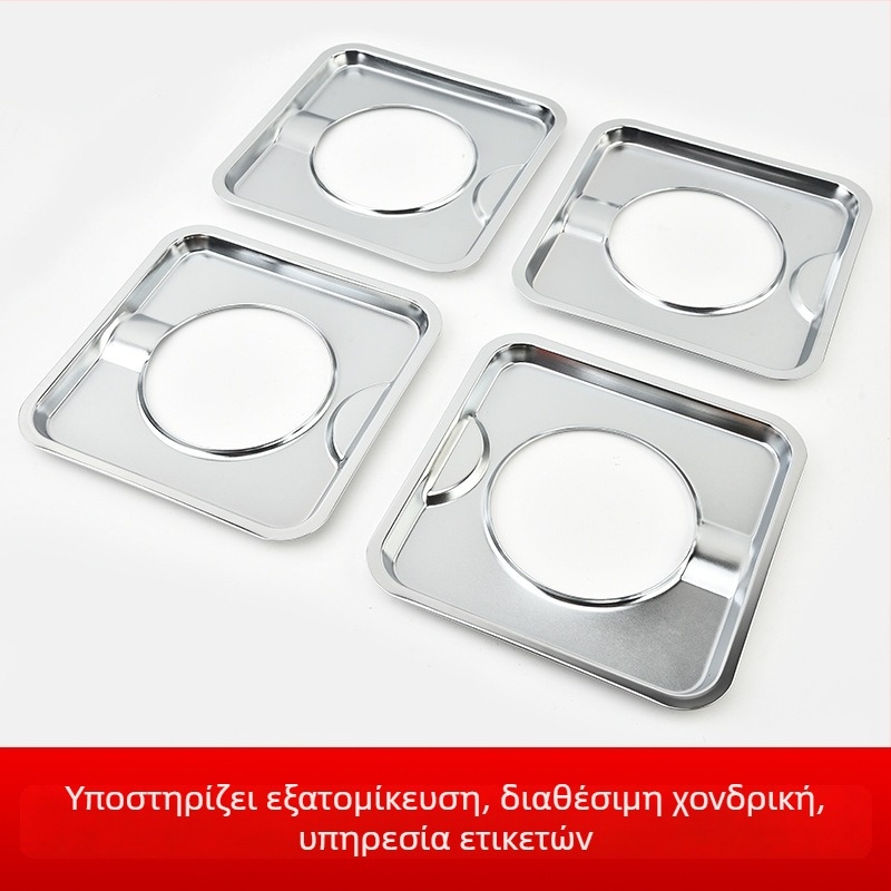 Κάλυμμα καυστήρα μπάρμπεκιου με δίσκο σταγόνας λαδιού, δίσκο επιστροφής λαδιού και δίσκο φίλτρου λαδιού; άμεσος монтаж; Type A μοντέλο; προέλευση Yangjiang; 600 g