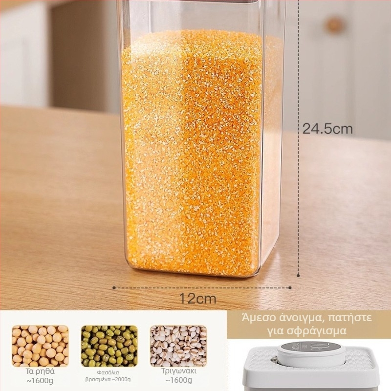 Good Helper PP Κλειστό Κουτί Αποθήκευσης Τροφίμων, Οβάλ, 301–500 ml