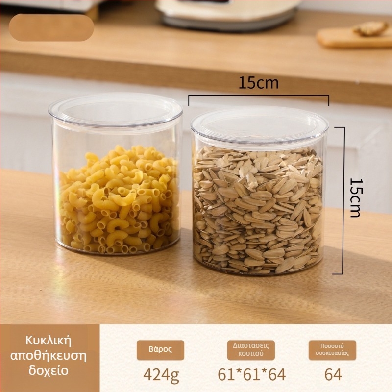 Τετράγωνη PET θήκη τροφίμων για συντήρηση, Διαφανές δοχείο αποθήκευσης τροφίμων, Παραγωγή Zhejiang Jinhua, Ποιότητα Premium