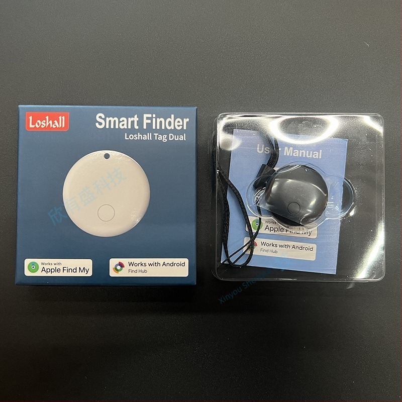 Εντοπιστής αντικειμένων για iOS και Android με διπλό σύστημα, παγκόσμιος εντοπιστής απώλειας αντικειμένων (Μπαταρία 220 mAh; Ασύρματη εμβέλεια 20 m; Βάρος 7 g; Υλικό PC)