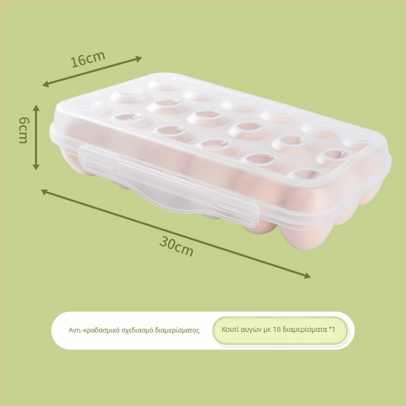 Κουτί αποθήκευσης αυγών για υπαίθριο κάμπινγκ με συρόμενο συρτάρι – φορητό, διατήρηση φρεσκάδας, σφράγιση, πλαστικό τροφίμων