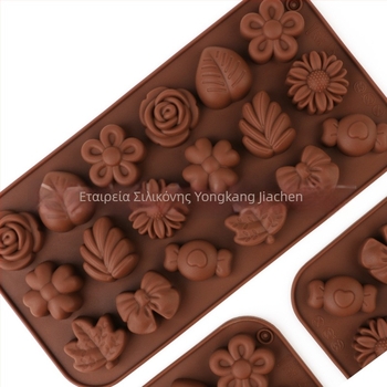Μορφή σοκολάτας από σιλικόνη – κυκλική, για ζαχαροπλαστική, χονδρική συσκευασία