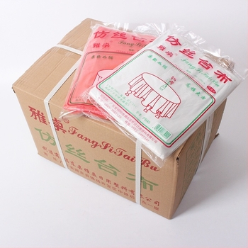 Πλαστικό τραπεζομάντηλο μίας χρήσης, αδιάβροχο, παχύτερο