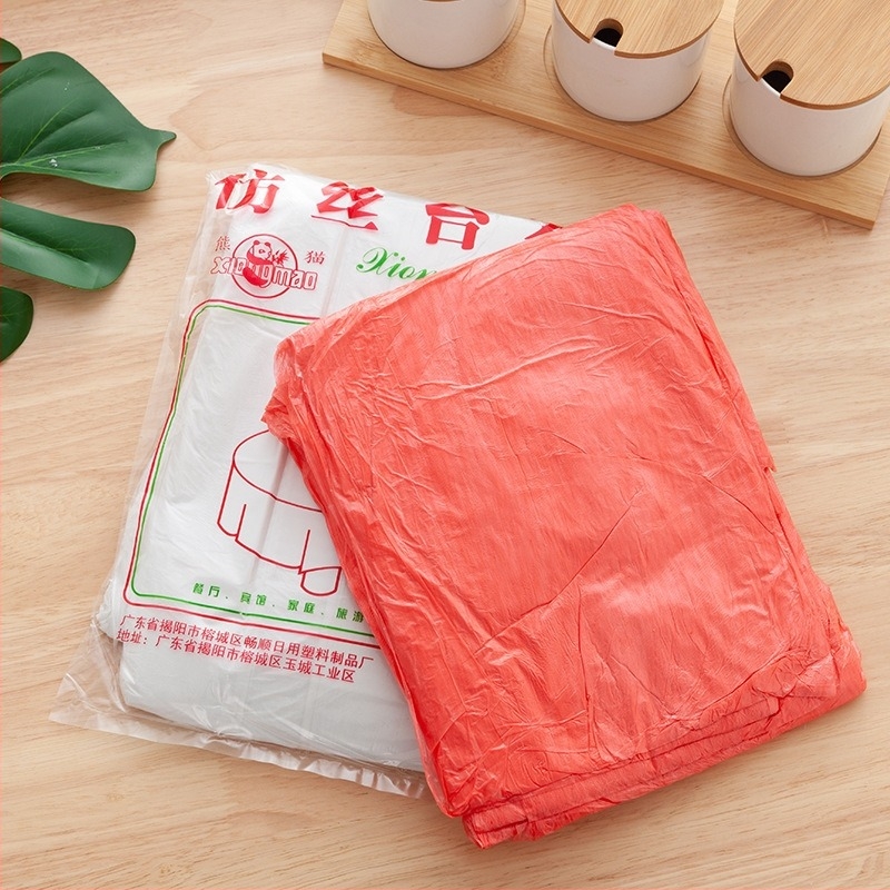 Μίας χρήσης πλαστικό τετράγωνο τραπεζομάντιλο, παχύτερο, χωρίς σχέδιο, βιοδιασπώμενο