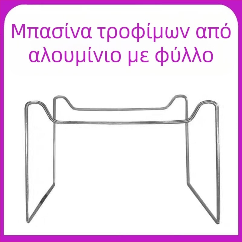 Διαθεσίμενο στήριγμα θέρμανσης για μικρό hot pot take-away — αλουμινιοφυλλικό δοχείο γεύματος, 100 τεμάχια, μάρκα Kai fol, μη κατάλληλο για φούρνο μικροκυμάτων, ανεξάρτητος κατασκευαστής