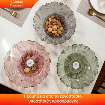 Δίσκος φρούτων πλαστικός, απλός στυλ, κωδικός Rotating Fruit Tray 002, κυκλοφορία 2025