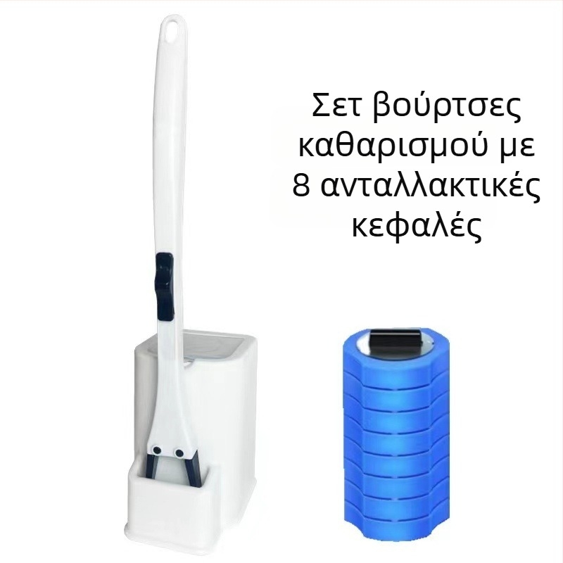 Μίας χρήσης βούρτσα τουαλέτας – πλαστικό, μοντέρνο μινιμαλιστικό στυλ
