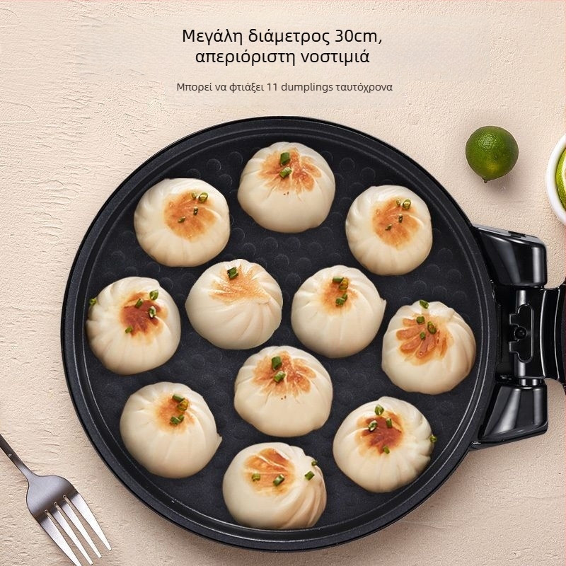 Ηλεκτρικό τηγάνι κρέπας, διπλής όψης αναρτώμενος σχεδιασμός, μοντέλο JHN30F, 220V