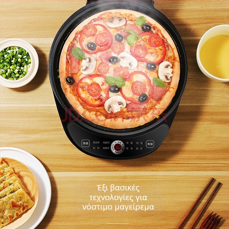 Ηλεκτρικό τηγάνι πανκέικ MC-JK30Easy103 — Διπλής όψεως θέρμανση, αναρτώμενη θερμαντική πλάκα, 1200W, μηχανικός έλεγχος