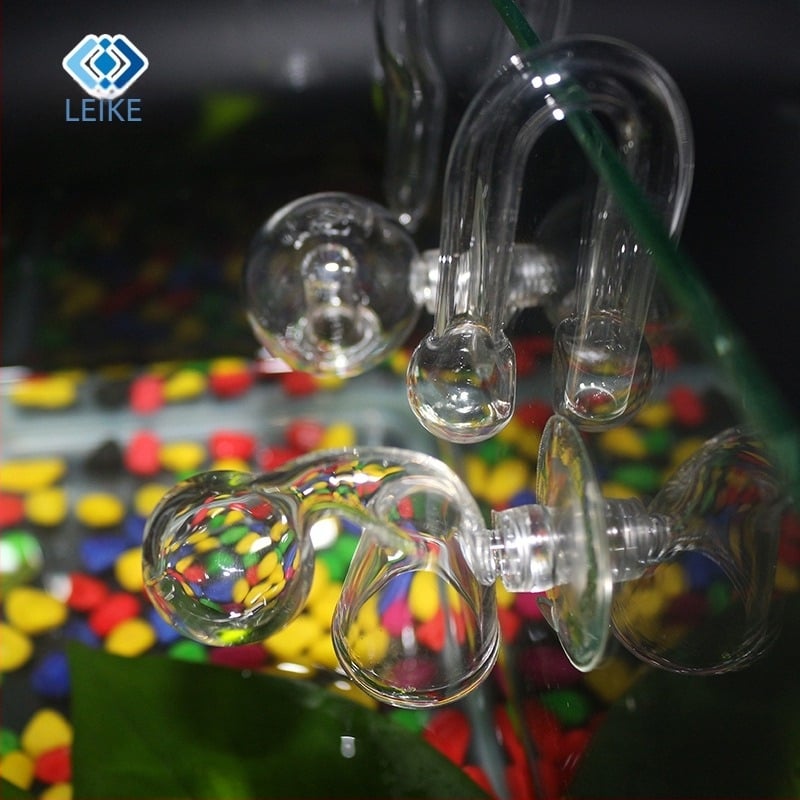 Ανιχνευτής CO2 για ενυδρείο, σφαιρικό γυάλινο σώμα, Leike, Εξοπλισμός ενυδρείου