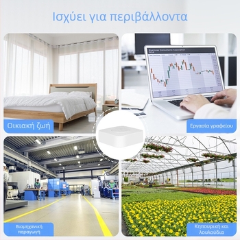 Έξι σε ένα έξυπνος μετρητής ποιότητας αέρα — PM2.5, φορμαλδεϊδη, VOC, CO2, θερμοκρασία και υγρασία (εσωτερικοί χώροι έως 100 m²)