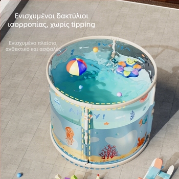 Παιδικό αναδιπλούμενο μπανάκι PVC – για μπάνιο, αναδιπλούμενος σχεδιασμός, Yi ling