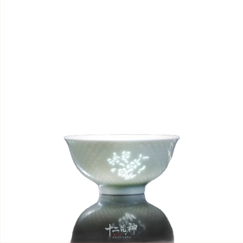 Σετ 12 κεραμικά μπολ με underglaze color σε πορσελάνη υψηλής θερμοκρασίας για σερβίρισμα