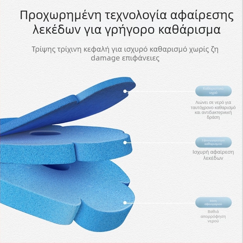 CCKO βούρτσα τουαλέτας με στερεωμένη στον τοίχο εγκατάσταση, μιας χρήσης, με αντικαταστάσιμη κεφαλή, πλαστικό, μοντέρνος μινιμαλιστικός σχεδιασμός.