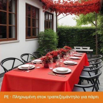 Τραπεζομάντηλο μίας χρήσης από PE πλαστικό, ορθογώνιο με σχέδιο πλέγματος, αδιάβροχο, ανθεκτικό σε λίπος και θερμότητα, χωρίς πλύσιμο, για το Νέο Έτος 2025