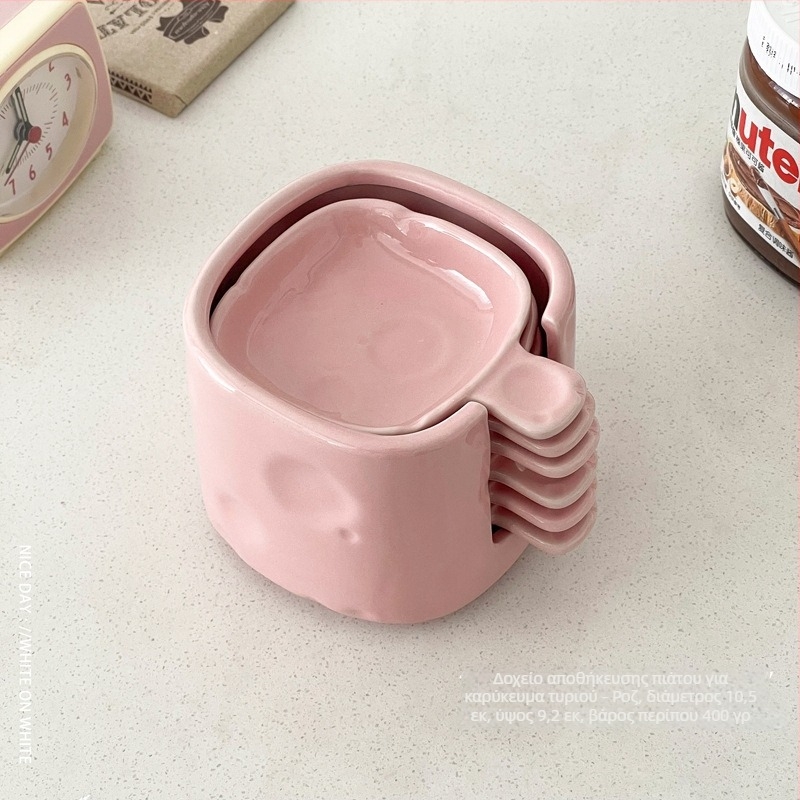 Πορσελάνινο πιάτο ντιπ με λαβή, ιαπωνικού στιλ, ακανόνιστος σχήματος, κατάλληλο για φούρνο μικροκυμάτων, για σάλτσα σόγιας και ξύδι