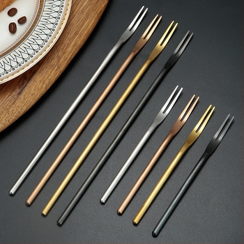 Πιρούνι φρούτων, ανοξείδωτο ατσάλι 304, ιαπωνικού στυλ, μάρκα One Second, δυνατότητα εκτύπωσης λογότυπου, εξατομίκευση διαθέσιμη.