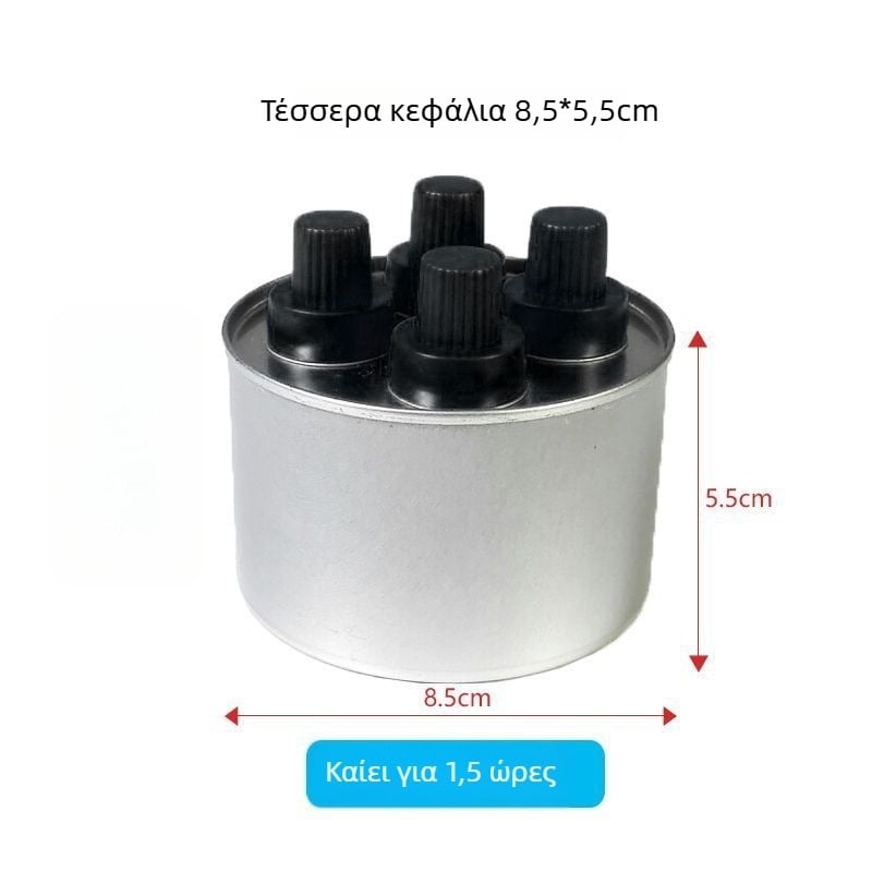 Σετ μιας χρήσης για καυτό φαγητό με βάση από αλουμινόχαρτο — δεν κατάλληλο για φούρνο μικροκυμάτων, εκτύπωση λογότυπου, Άδεια Yue XK16-204-01508