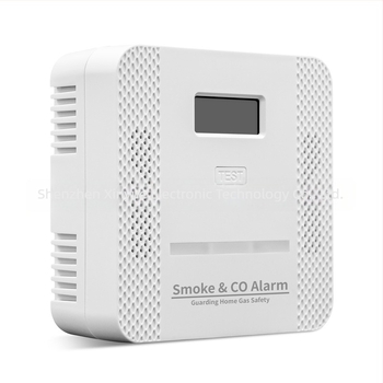 2-σε-1 CO και ανιχνευτής καπνών, ασύρματο, 360° ανίχνευση, εγκατάσταση οροφής, μοντέλο XY-S510COM