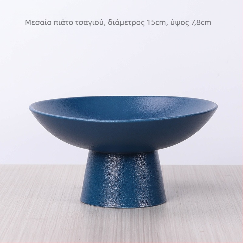 Πορσελάνινη πιατέλα φρούτων, ρετρό στυλ, Cheng Xi, κυκλοφόρησε το 2024