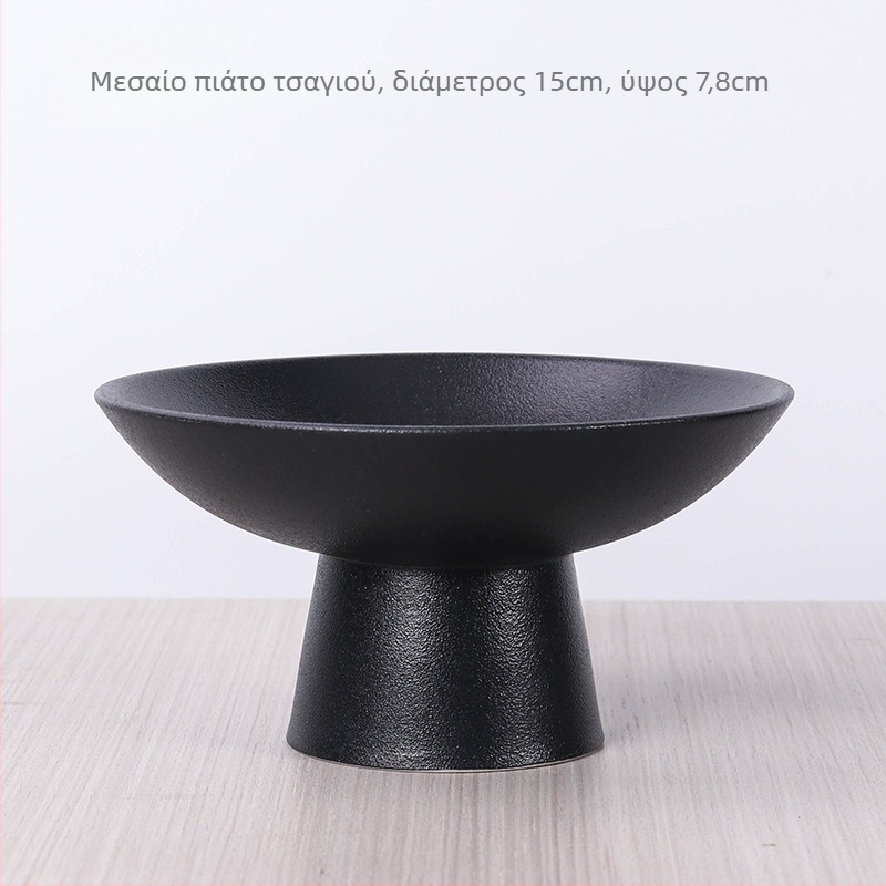 Πορσελάνινη πιατέλα φρούτων, ρετρό στυλ, Cheng Xi, κυκλοφόρησε το 2024