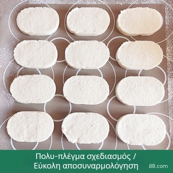 Ακρυλική φόρμα μπισκοτών με ακανόνιστο σχήμα για DIY ψήσιμο