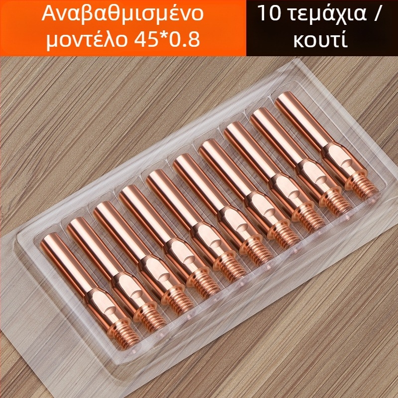 Lichang Consumables αγώγιμο χαλκού ακροφύσιο για CO2 προστατευόμενη τόξο συγκόλληση