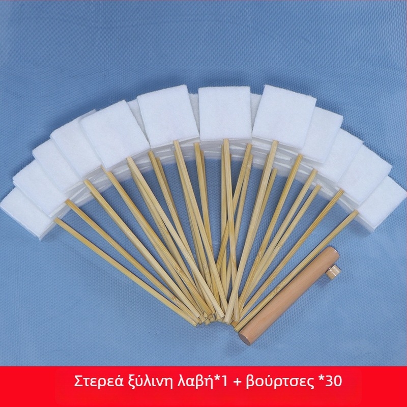 Μίας χρήσης βούρτσα τουαλέτας οικιακής χρήσης — χωρίς νεκρές γωνίες, καθαρισμός κενών, πυρήνας αντικατάστασης, πλαστικό