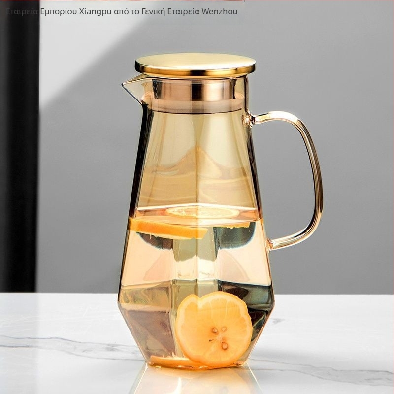 Xiangpu Γυάλινο σετ φλυτζανιών για τσάι – Βορειοευρωπαϊκού στυλ, θερμοανθεκτικό, οικιακή χρήση, εταιρικό δώρο