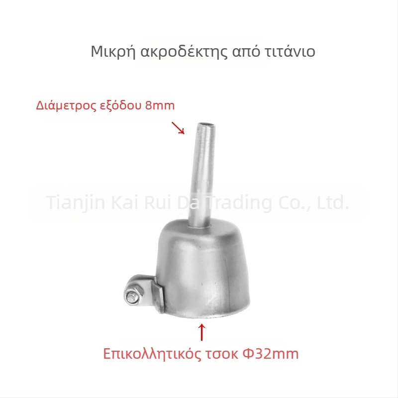 Zhenyu βιομηχανικό πιστόλι ζεστού αέρα, 220V, μονοφασικό