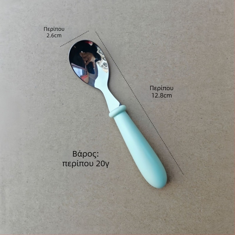 Σετ μαχαιροπίρουνα για παιδιά από ανοξείδωτο ατσάλι 304 με λαβές ABS, επιμετάλλωση καθρέφτη, χειροποίητο, δυνατότητα εκτύπωσης λογοτύπου