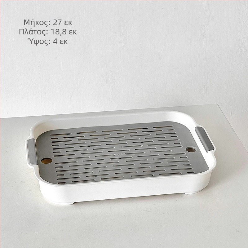 Barx Θήκη ποτηριών για τσάι με αποστράγγιση και αποθήκευση, κρεμάστρα για γυάλινα φλυτζάνια, μοντέρνο στυλ απλότητας, χωρίς διάτρηση