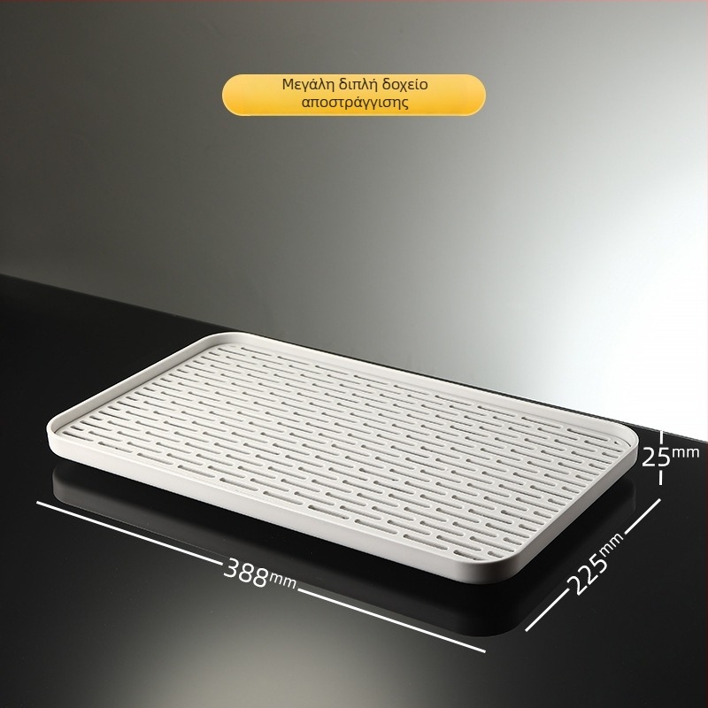 Θήκη ποτηριών και βάση αποθήκευσης για γυάλινα ποτήρια – χωρίς διάτρηση, απλό στυλ, αντίστροφη αποστράγγιση