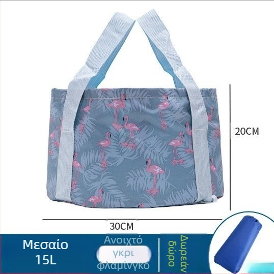 Langcheng φορητή πτυσσόμενη πλαστική λεκάνη ποδιών για μούλιασμα