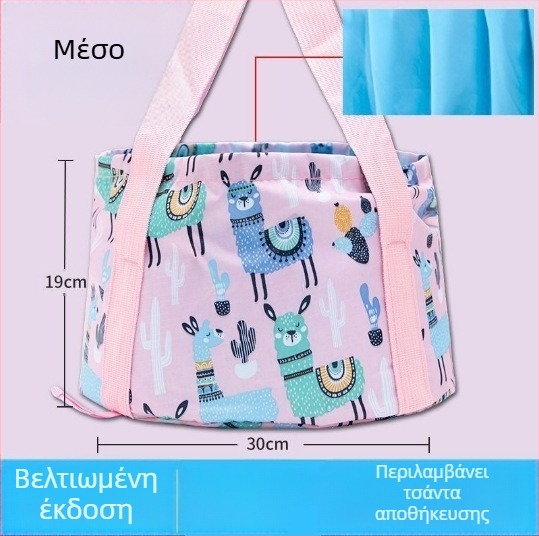 Langcheng φορητή πτυσσόμενη πλαστική λεκάνη ποδιών για μούλιασμα