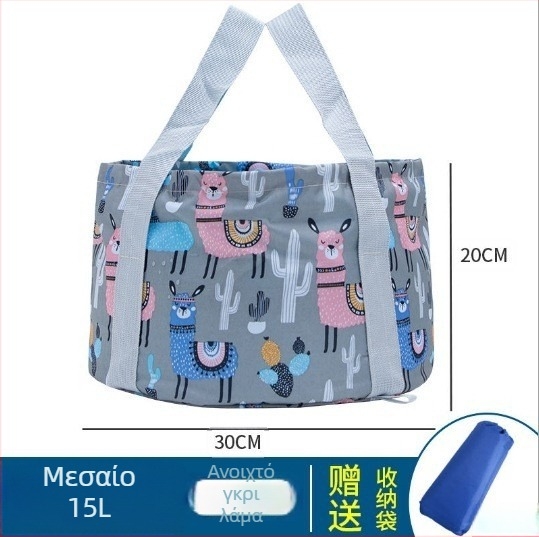 Langcheng φορητή πτυσσόμενη πλαστική λεκάνη ποδιών για μούλιασμα