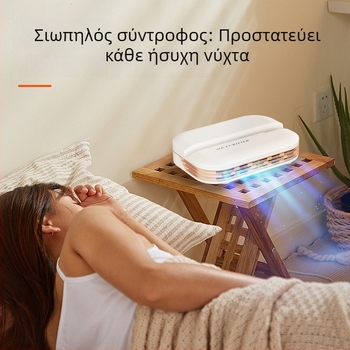 Καθαριστής αέρα για αυτοκίνητο και σπίτι, αφαίρεση οσμών και φορμαλδεΰδης, ροή αέρα 50 m³/ώρα, USB τροφοδοσία, έλεγχος με οθόνη αφής, κατάλληλο για χώρους έως 10 m²
