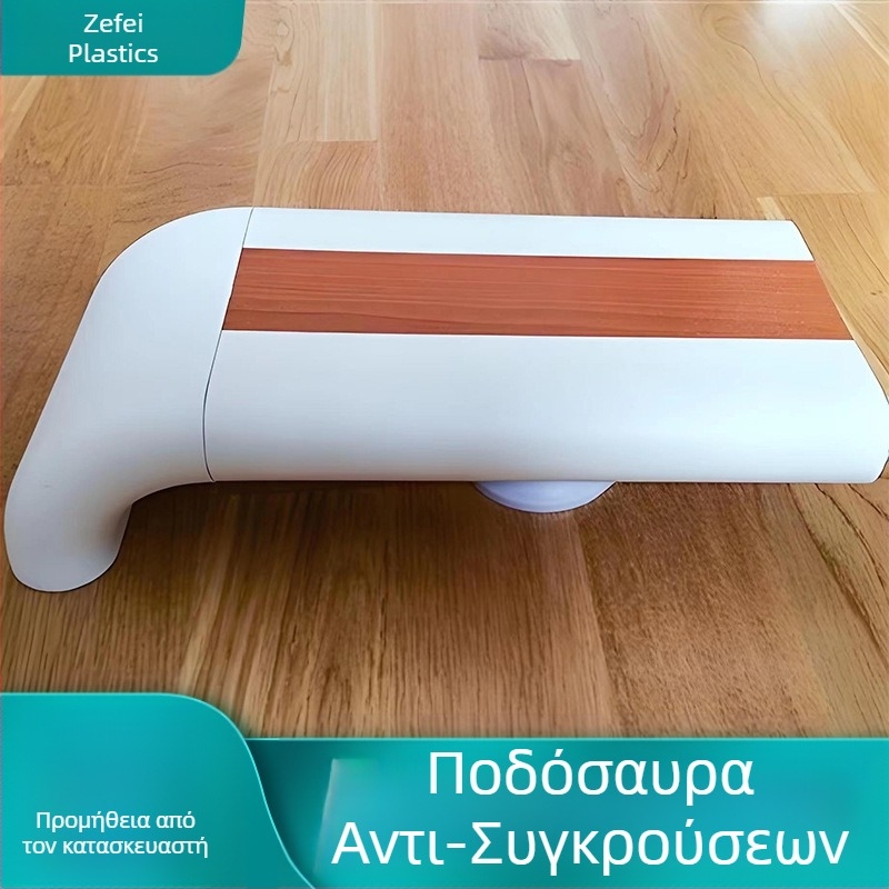 Επιτοίχια χειρολαβή διαδρόμου από κράμα αλουμινίου για νοσοκομεία και οίκους ευγηρίας, αντισυγκρουσιακή προστασία