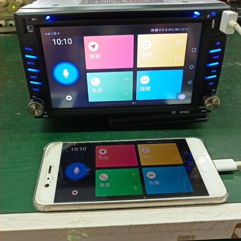 DVD player αυτοκινήτου με ενσωματωμένο σύστημα πλοήγησης DVD, Windows OS, ανάλυση 800x480, Bluetooth, USB/TF/AUX