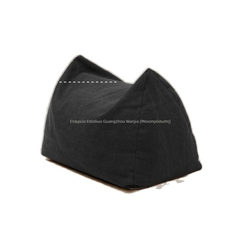 Υποπόδιο ποδιών από ίνες κάνναβης, γέμισμα από βαμβάκι με επίστρωση σπρέι, απλός και μοντέρνος σχεδιασμός, μοντέλο 1