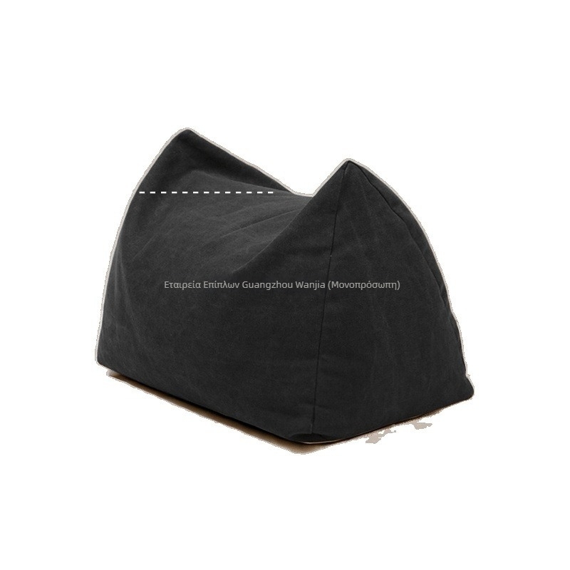 Υποπόδιο ποδιών από ίνες κάνναβης, γέμισμα από βαμβάκι με επίστρωση σπρέι, απλός και μοντέρνος σχεδιασμός, μοντέλο 1